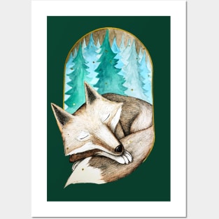 Little Fox Posters and Art